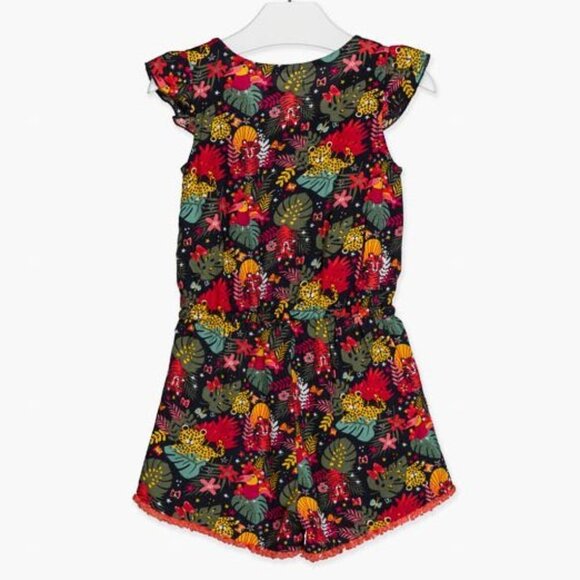 TUCTUC ALL OVER PRINT SHORT JUMPSUIT - Picture 2 of 5